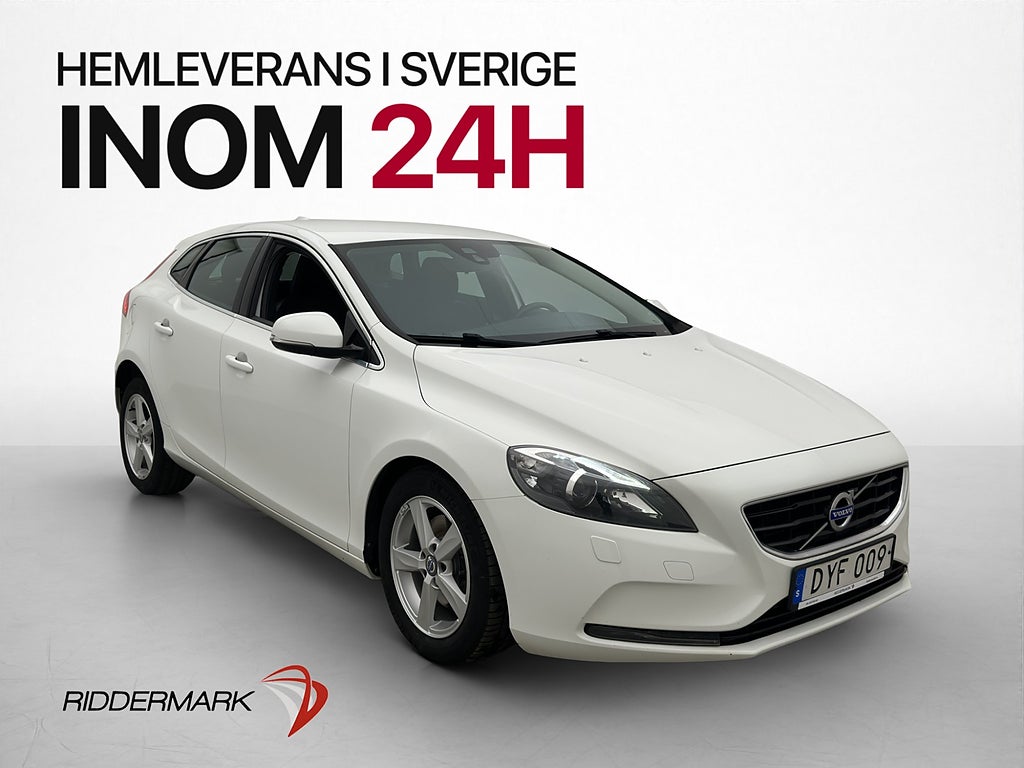 Volvo V40 D2 Momentum D-Värmare P-Sensorer Halvskinn BT