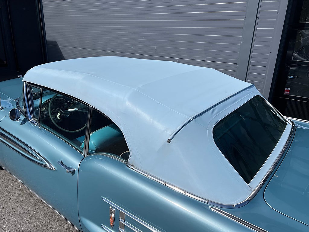 Oldsmobile Ninety-Eight Convertible Coupé 6.1 V8 Hydra-Matic, 4-trinn, 309hk, 1958