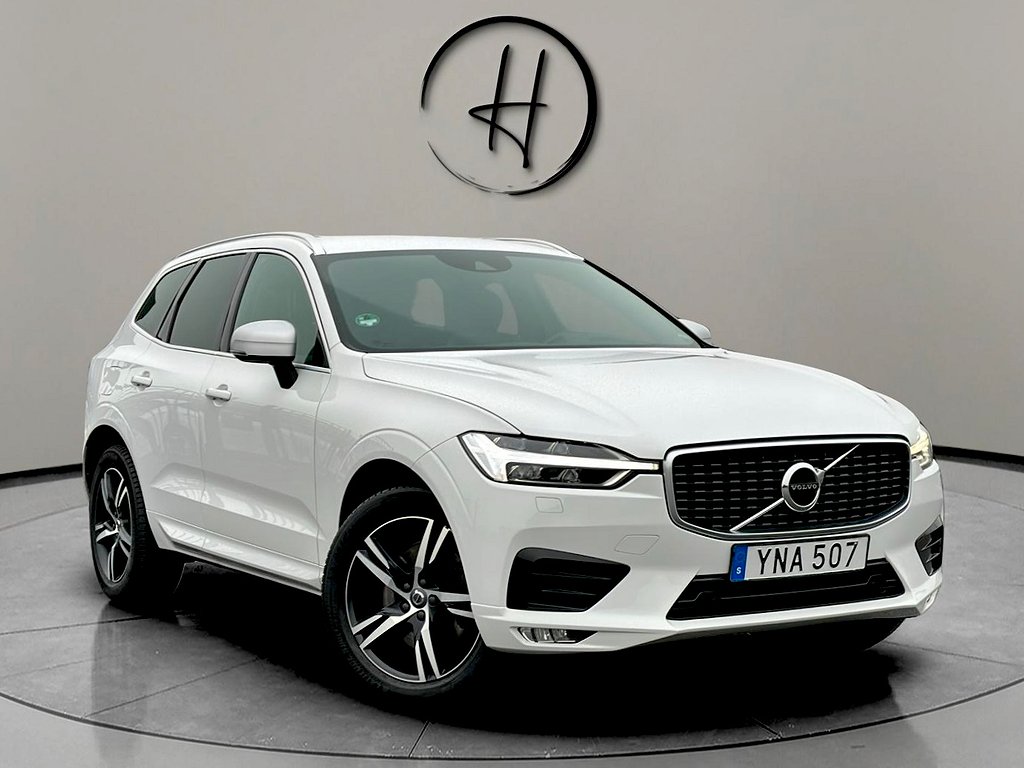 Volvo XC60 D4 190hk AWD R-Design Drag Keyless Skinn SE UTRUSTNING