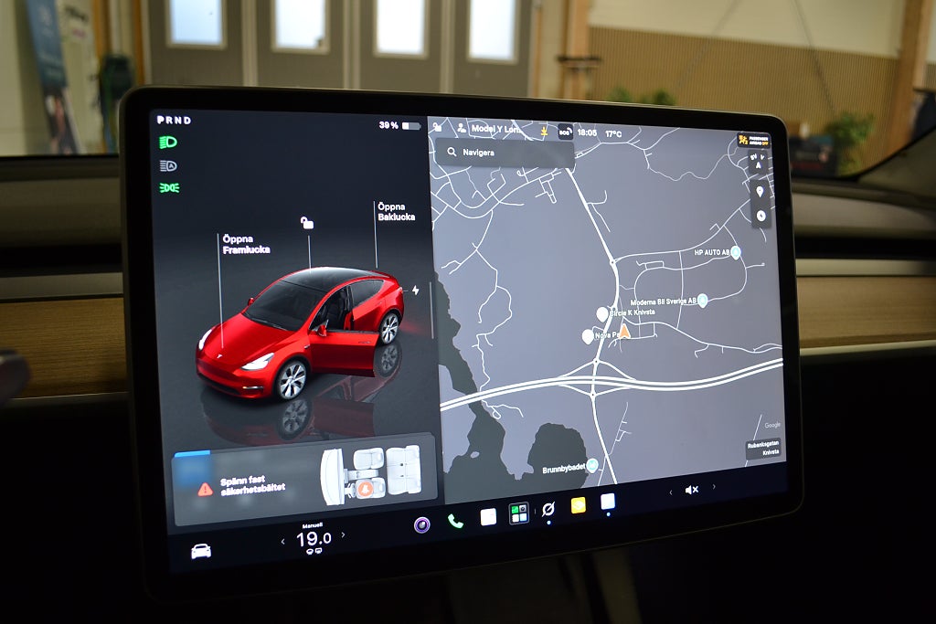 Tesla Model Y Long Range AWD 514hk  Premium | Drag | Pano | 2023