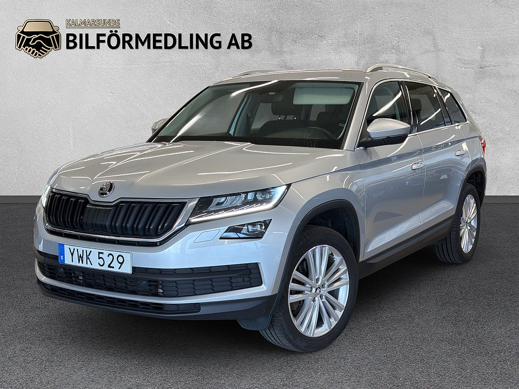 Skoda Kodiaq 7-Sits 2.0 TDI 4x4 Businessline D-Värm B-kam Drag Nybes
