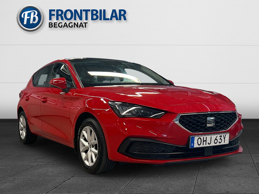 Seat Leon 1.0 TSI Style/B-sensorer/navi/Panorama/Farthållare