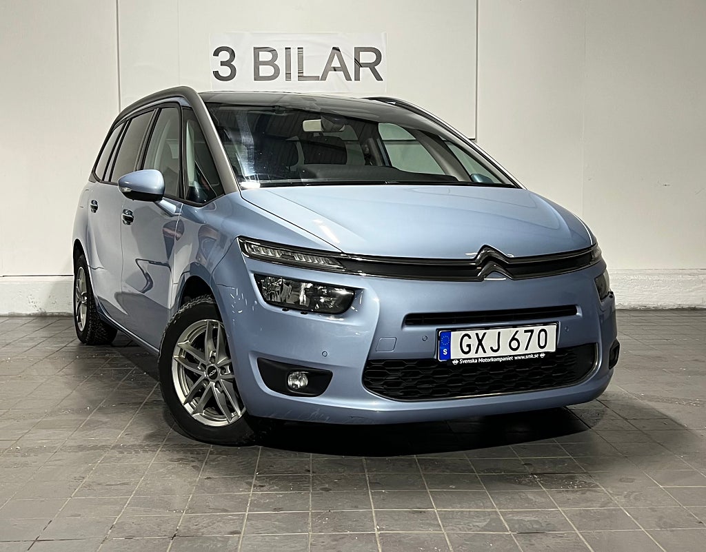 Citroën Grand C4 Picasso 1.6 BlueHDi EAT Euro 6 7-sits Panoramaglastak Drag