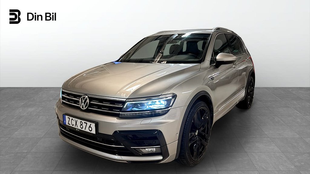 Volkswagen Tiguan TDI240 DSG 4M R-Line/Skinn/P-värmare/DCC