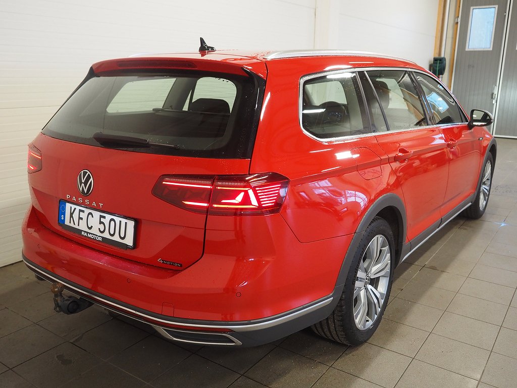 Volkswagen Passat Alltrack TDI 200hk 4M Drag|D-värm|Cockpit 2022