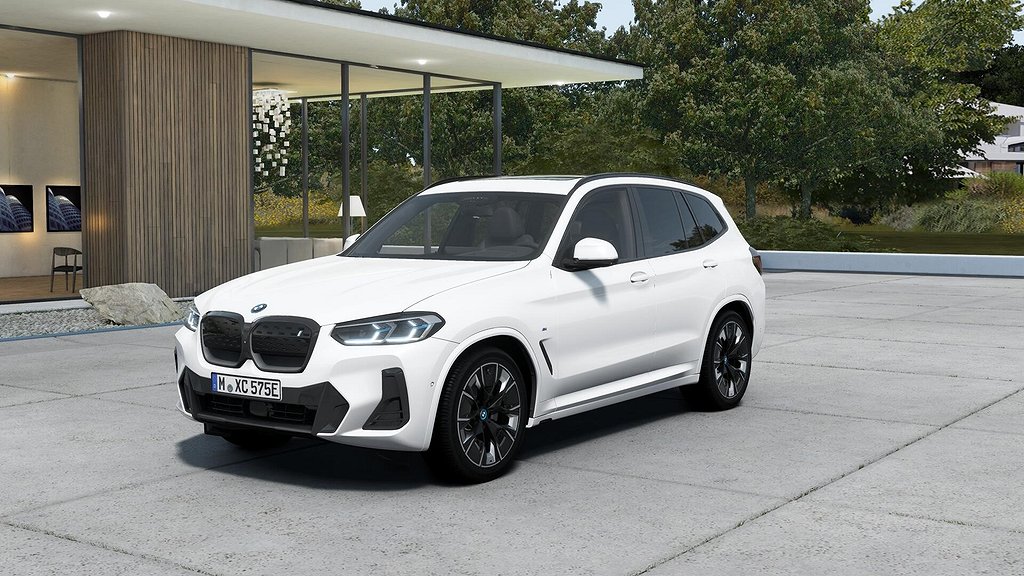 BMW iX3 M Sport Charged Plus Laserljus Adaptiv-Fjädring Drag DAP Pa+