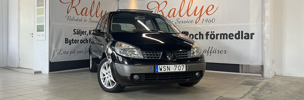 Renault Scénic 2.0 / Ny Servad / Låg milare / Panorama