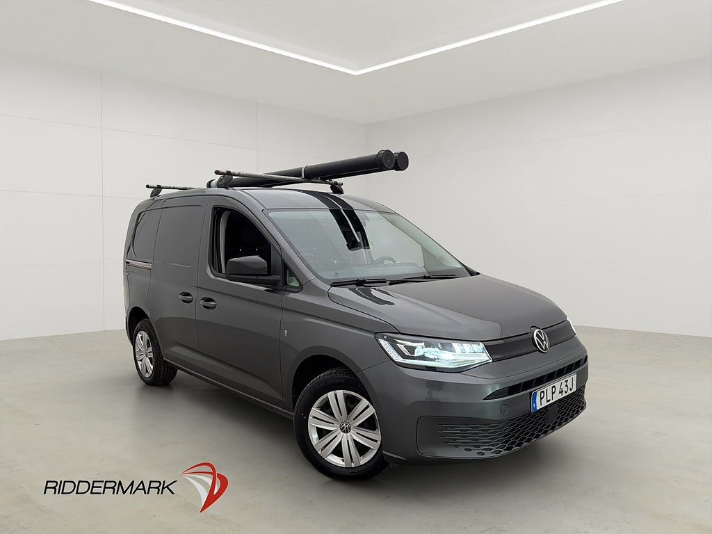 Volkswagen Caddy Cargo 2.0TDI Värmare Dragkrok CarPlay Moms
