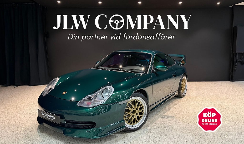 Porsche 911 996 I Rainforest Green I Gold Split Wheels I RS Vinge 