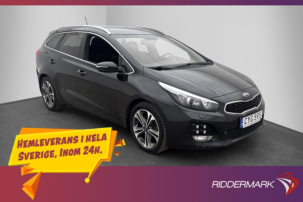 Kia Ceed CRDi GT-Line Värmare Drag Navi Kamera