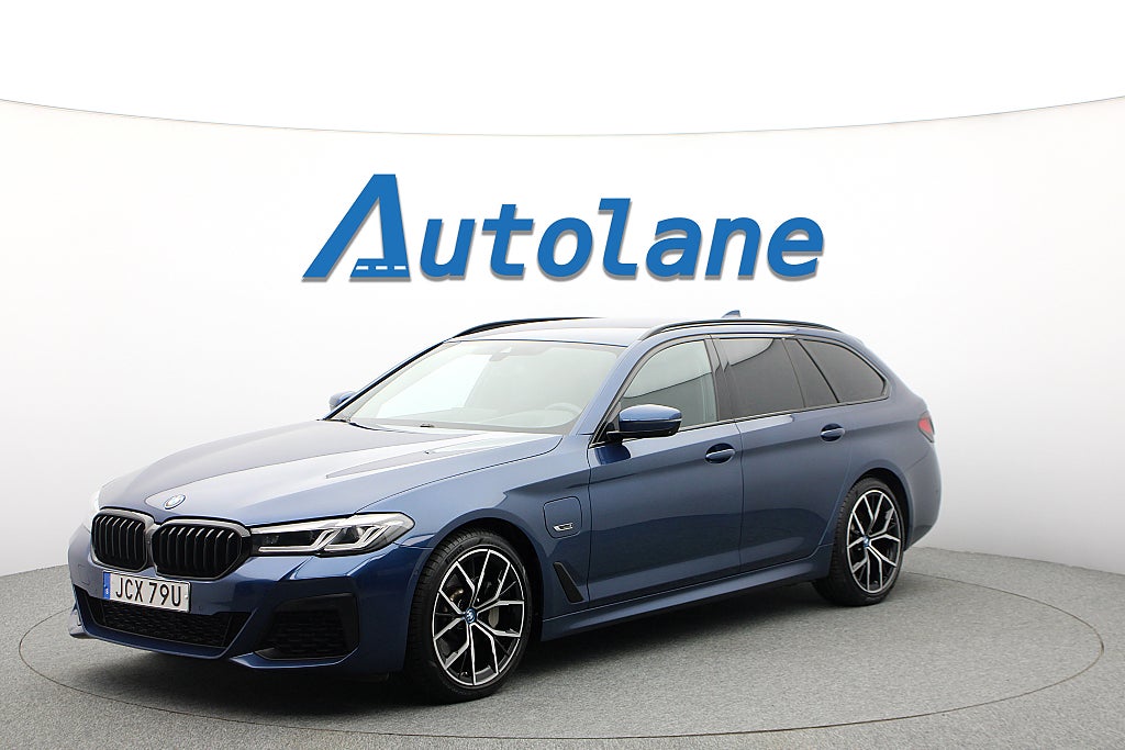 BMW 530e xDrive Touring, M Sport, 360°, HUD, HK, Drag, 292hk