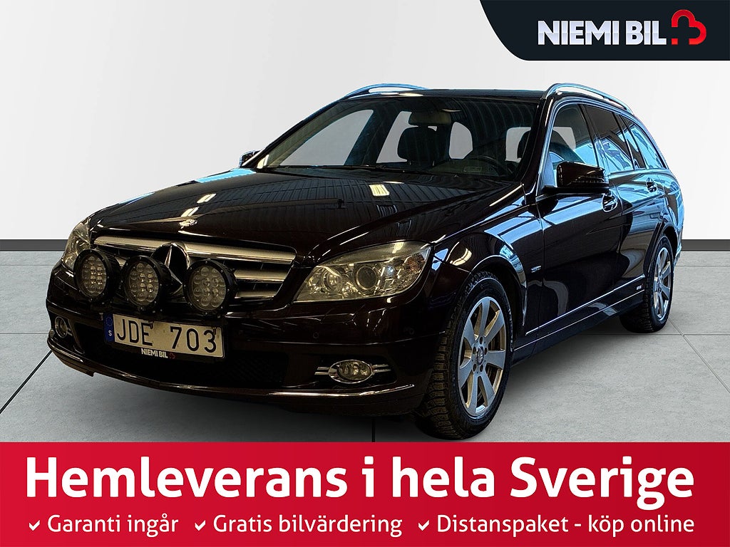 Mercedes-Benz C 250 4MATIC Sov-däck/Drag/P-sens/D-värmare/Kedja