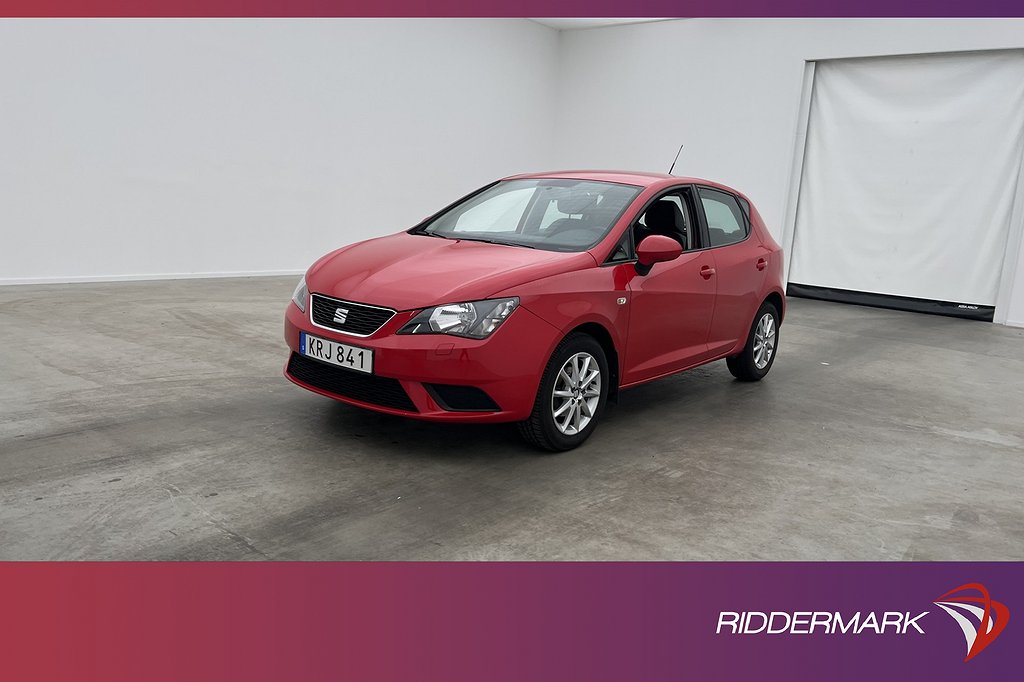 Seat Ibiza 1.2 TSI 90hk Style Sensorer Bluetooth Farthållare