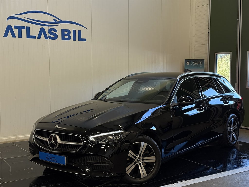 Mercedes-Benz C 220 T d 4M 9G-Tronic 200hk|Ny Bes|Drag|Navi|Bkamrea|