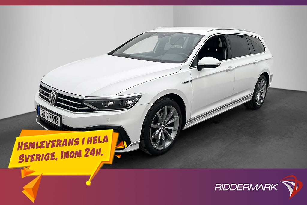 Volkswagen Passat 2.0 TDI 4M R-line Skinn D-värm Kamera Drag