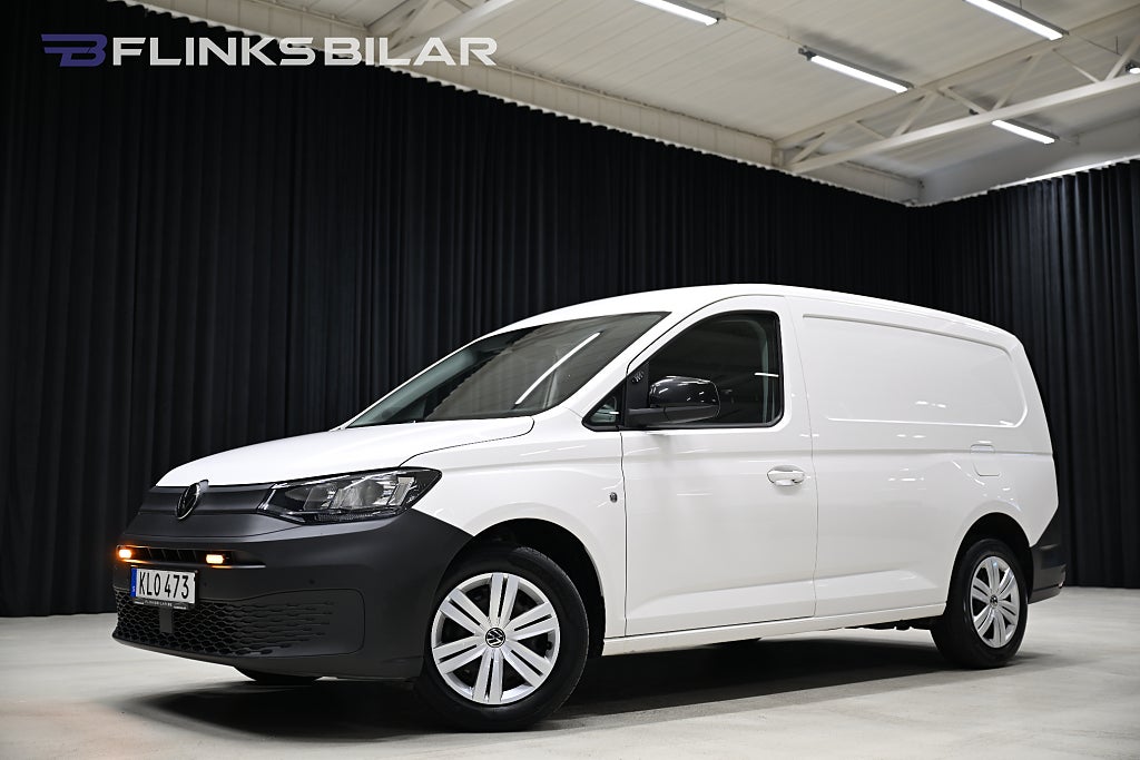 Volkswagen Caddy Maxi TDI DSG 122HK Inredning|Drag|Värmare|Lågmil|PDC|EnÄgare