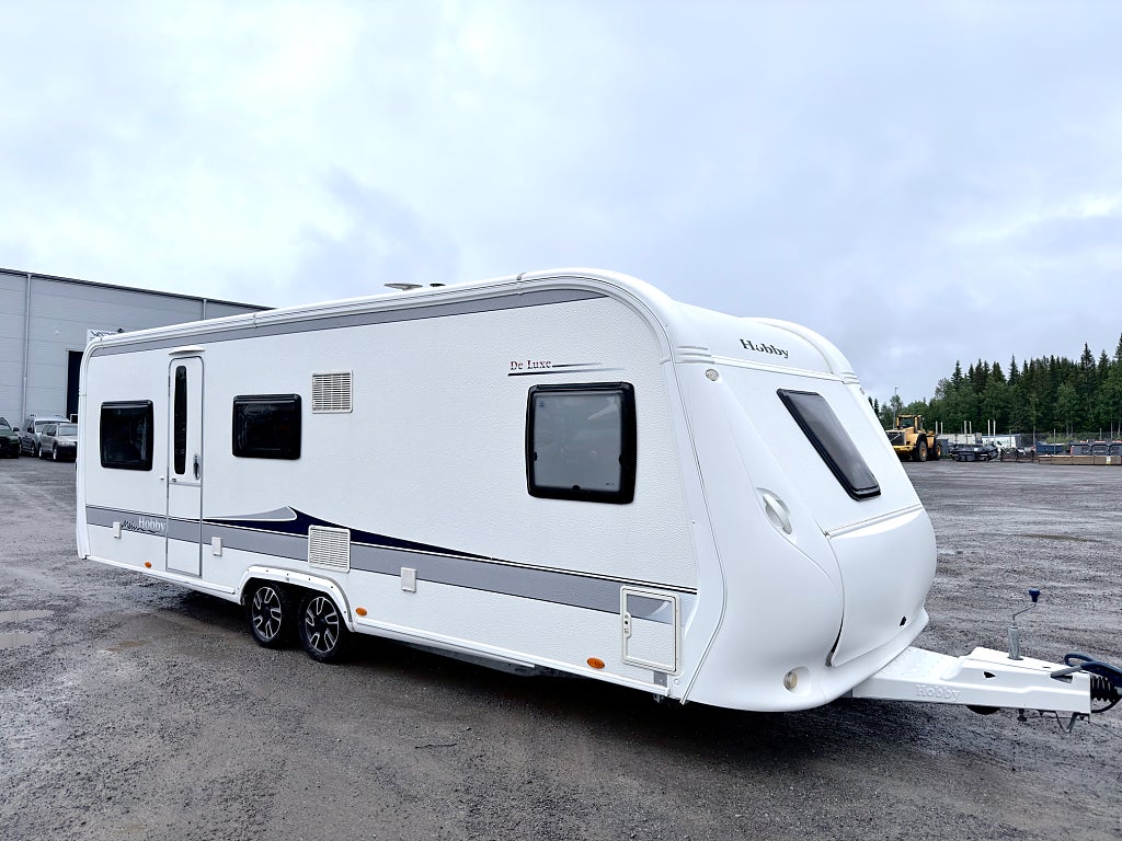Hobby De luxe 650 KMFE |hemleverans |besiktad |redo för äventyr
