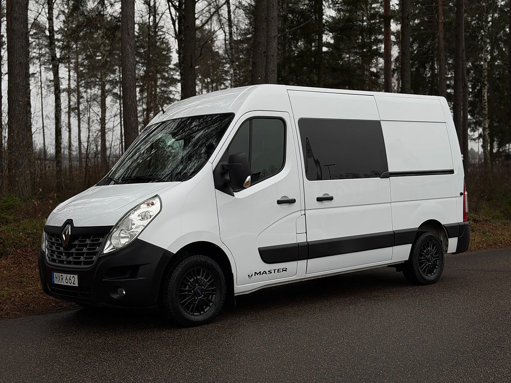 Renault master 3.5 T 2.3 dCi /MOMS/2X Sidodörr/Drag/Värmare