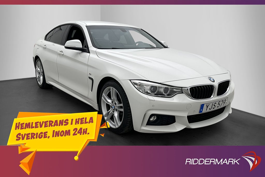 BMW 420 d Gran Coupé 190hk M Sport  HiFi Keyless Sensorer