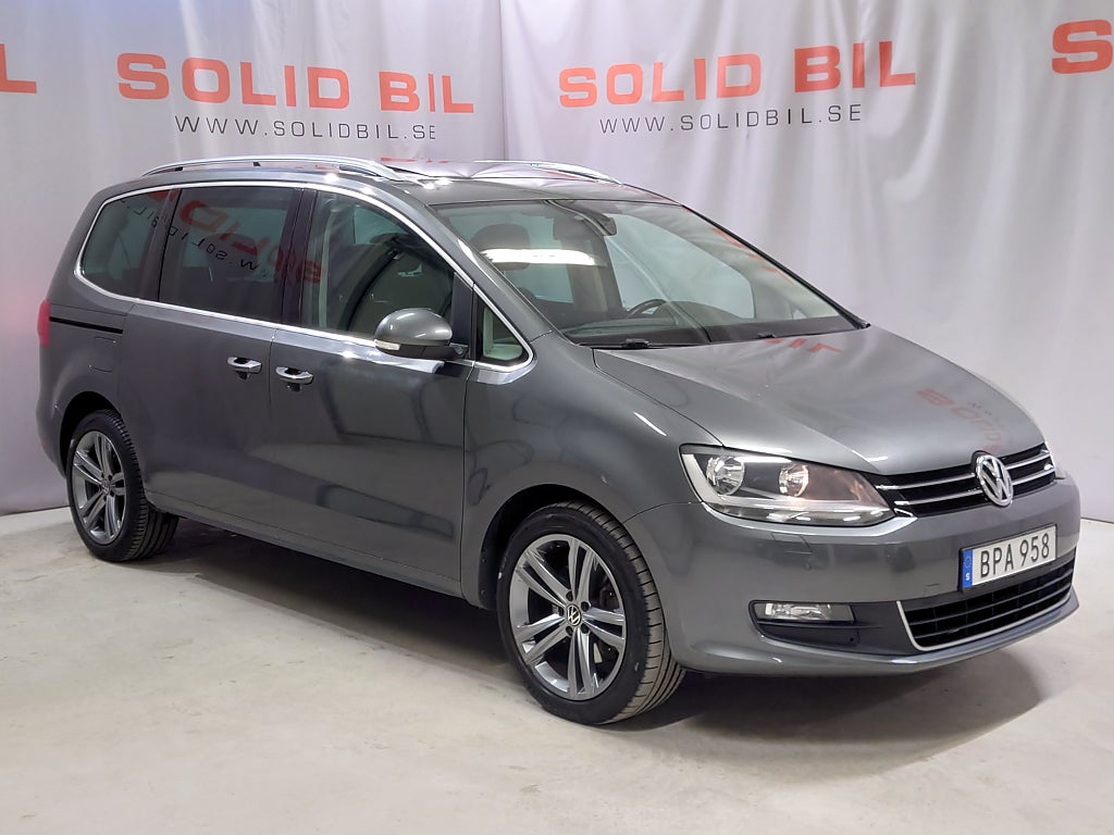 Volkswagen Sharan  2.0 TDI Läder Panorama Drag 7-Sits