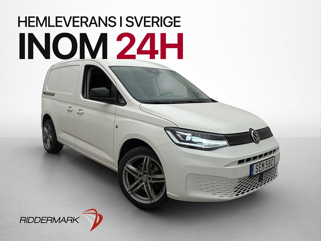 Volkswagen Caddy Cargo 2.0TDI 4M Värmare Kamera CARPLAY MOMS