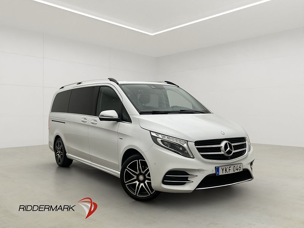 Mercedes-Benz V 250 d AMG Värm Ambient Drag Skinn 360° 7-Sit
