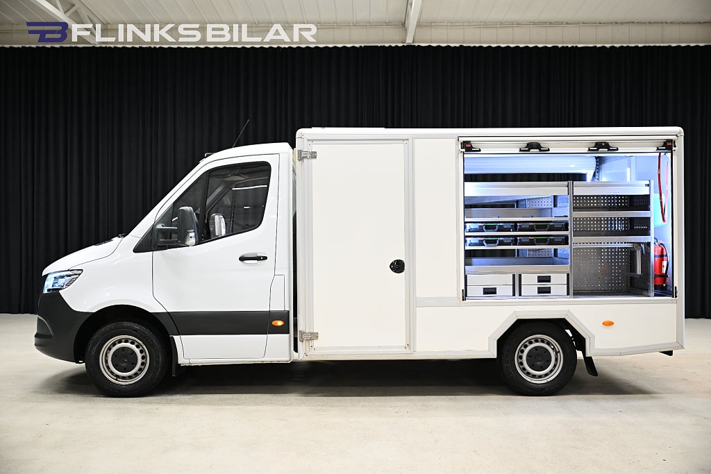 Mercedes-Benz Sprinter 316 CDI 163HK Påbyggnad|Servicebil|Aluca-Inredning|Moms