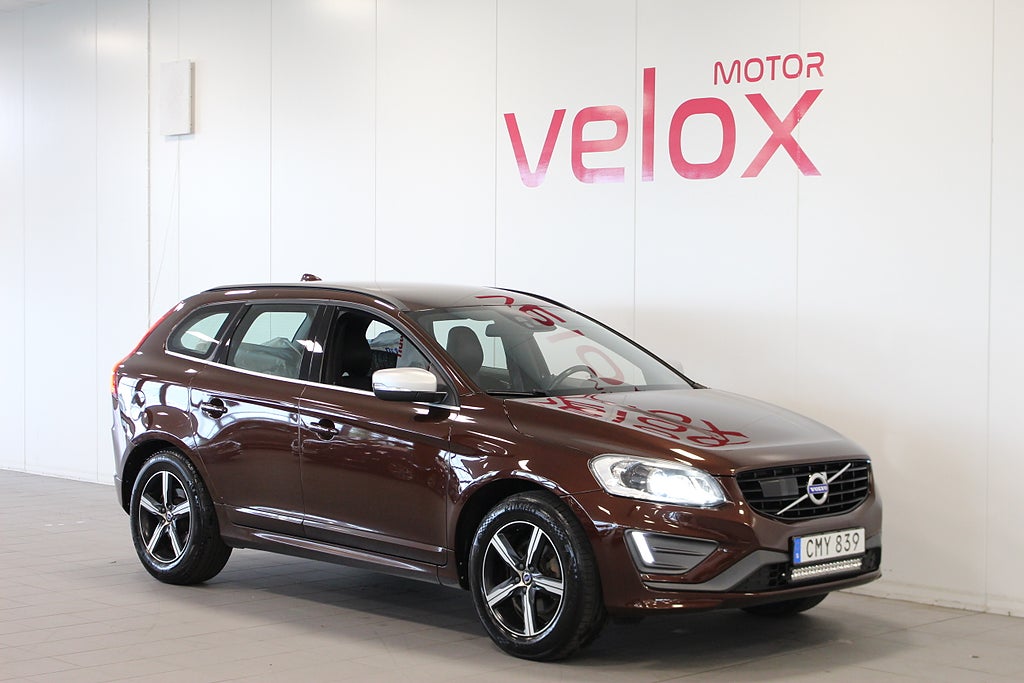 Volvo XC60 D4 AWD AUT R-Design DRAG BLIS NAV UTFÖRSÄLJNING