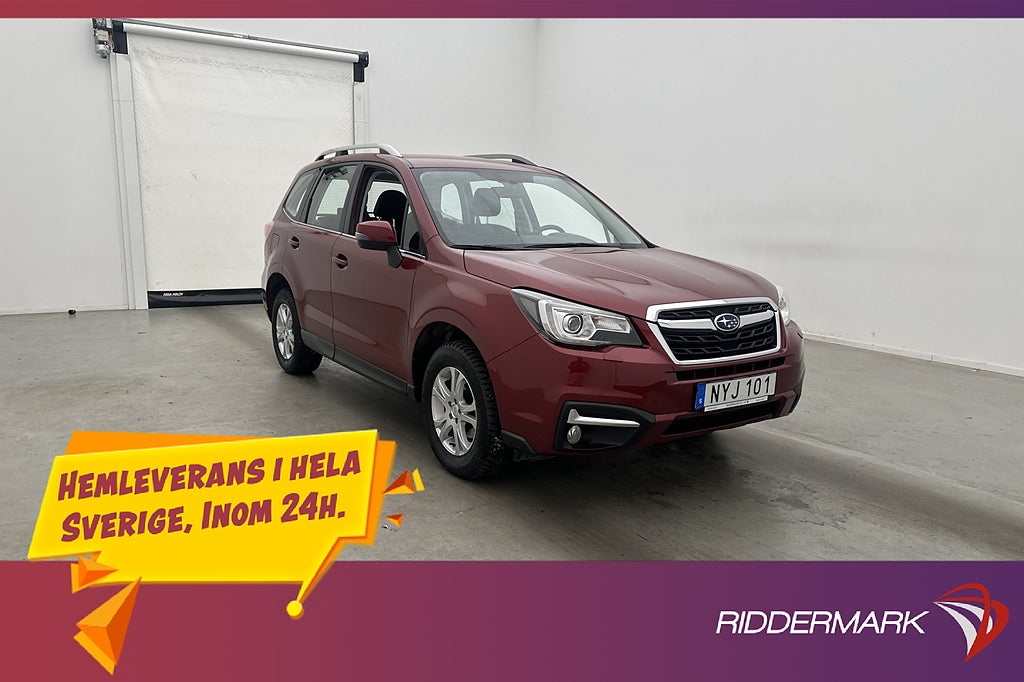 Subaru Forester 2.0 150hk 4WD Kamera Farthållare En-brukare