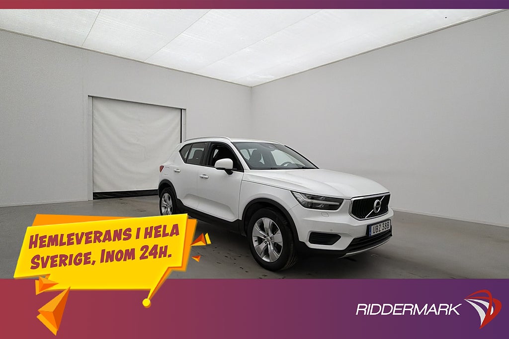 Volvo XC40 B4 197hk Advanced Värmare VOC Drag Kamera CarPlay