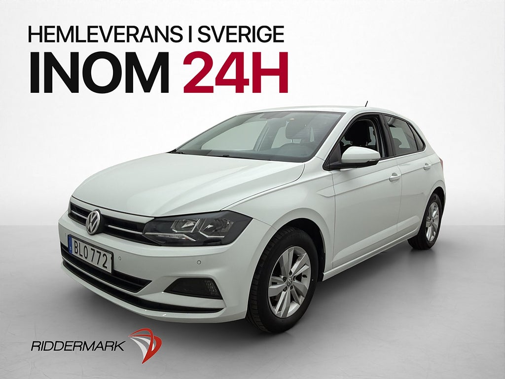 Volkswagen Polo 1.0 TSI Base Sensorer Blutooth Två-Brukare