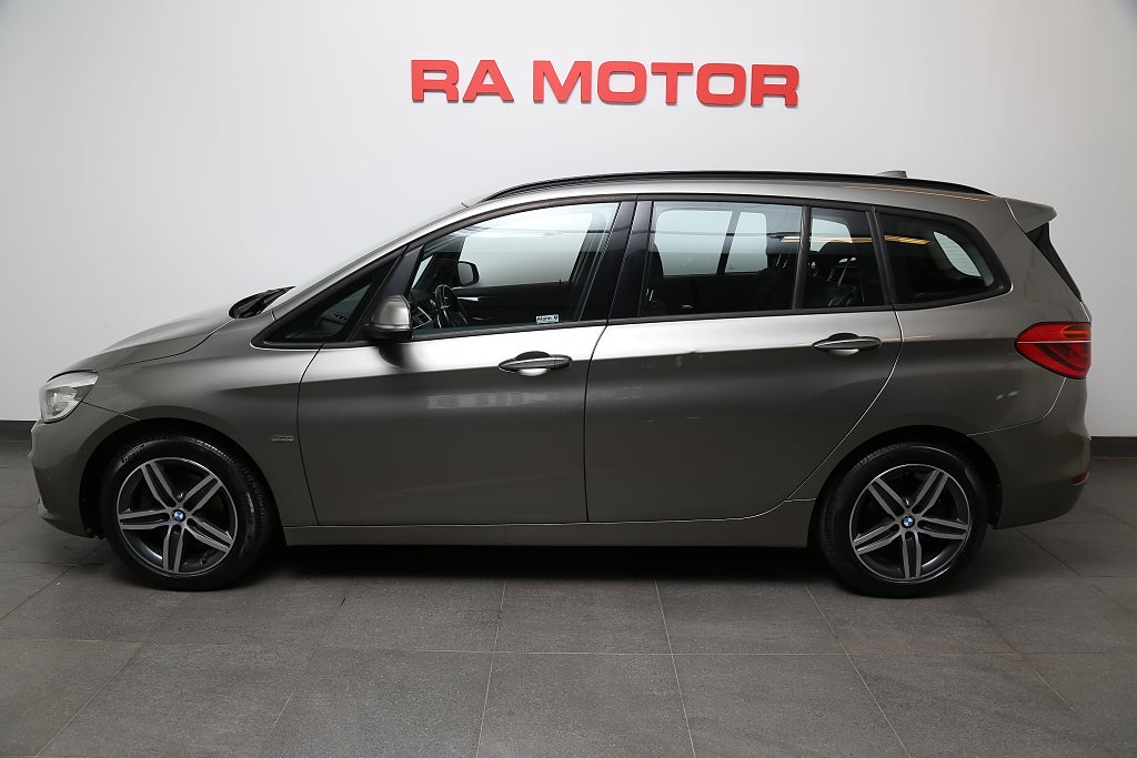 BMW 218 d Gran Tourer Sport line Aut Kamera Drag 7-Sits