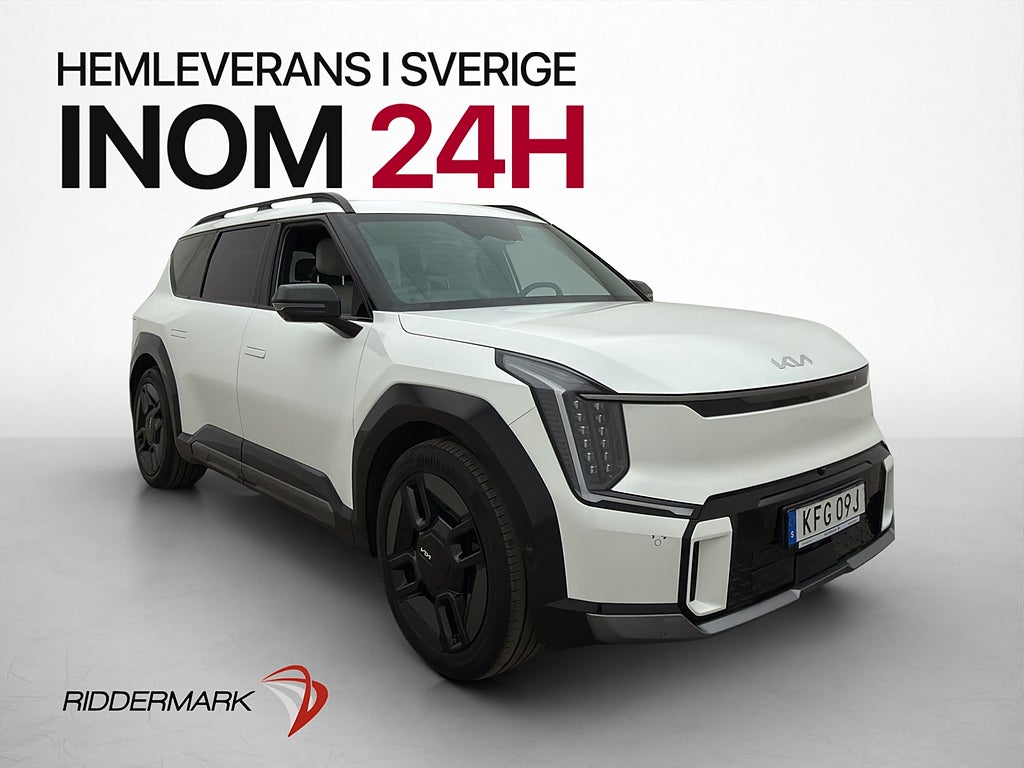 Kia EV9 AWD GT-Line 7-Sits Pano Wide 360° Massage HuD Skinn