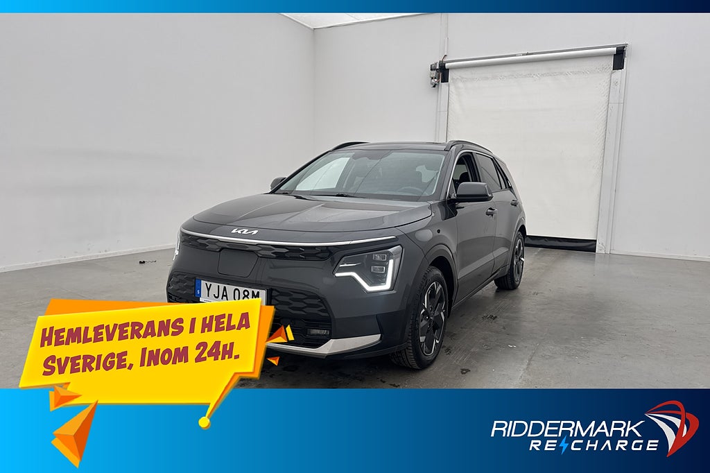 Kia Niro EV 204hk Advance Plus H/K HUD Dragkrok Kamera Skinn