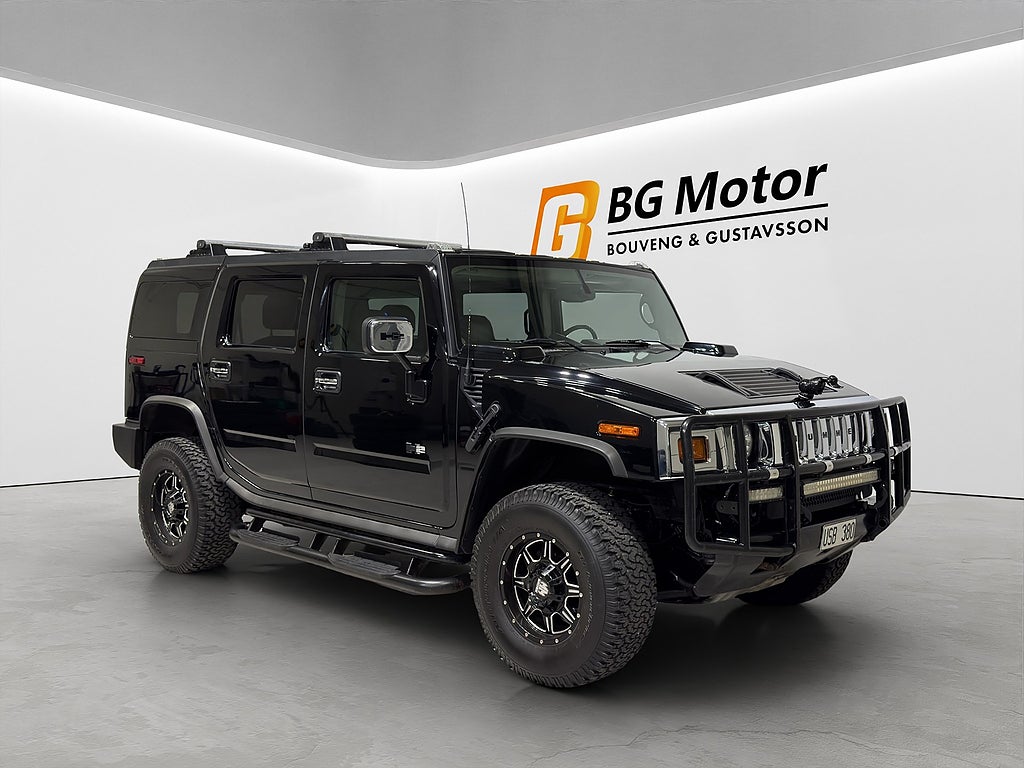Hummer H2 6.0 V8 321HK Aut 6-sits Drag/Pano/Bose/Elstol/AUX