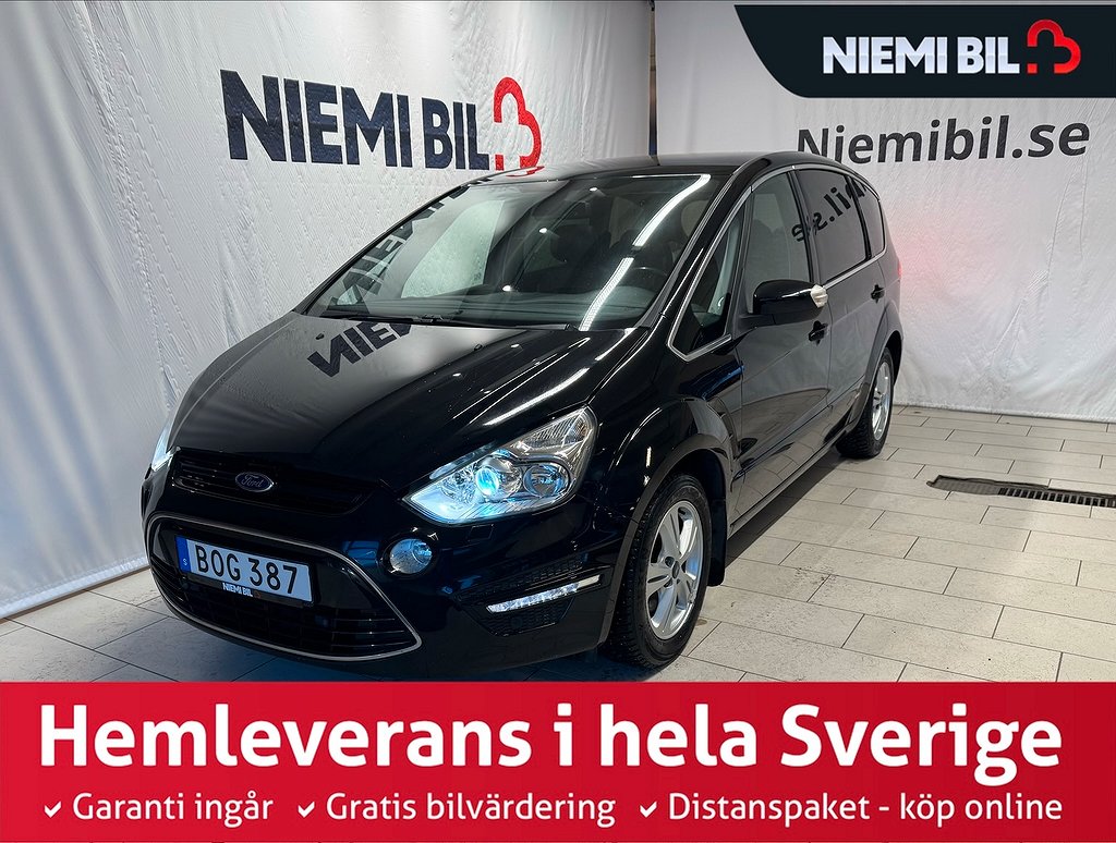 Ford S-Max 2.0 TDCi Aut 7-sits Business Pano P-sens  S&V