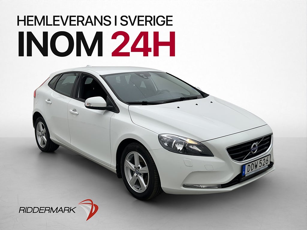 Volvo V40 T2 Kinetic Sensorer Värmare Dragkrok Farthållare