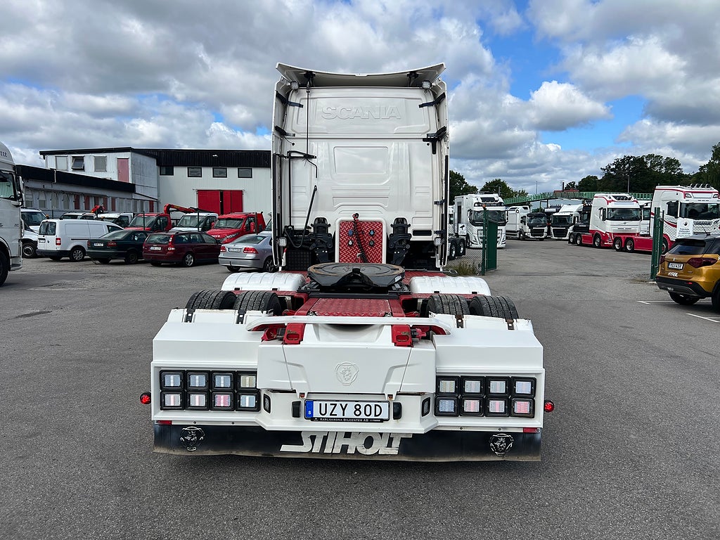 Scania R500 6x2 Dragbil Retarder, Klädd hytt, Full Boggie