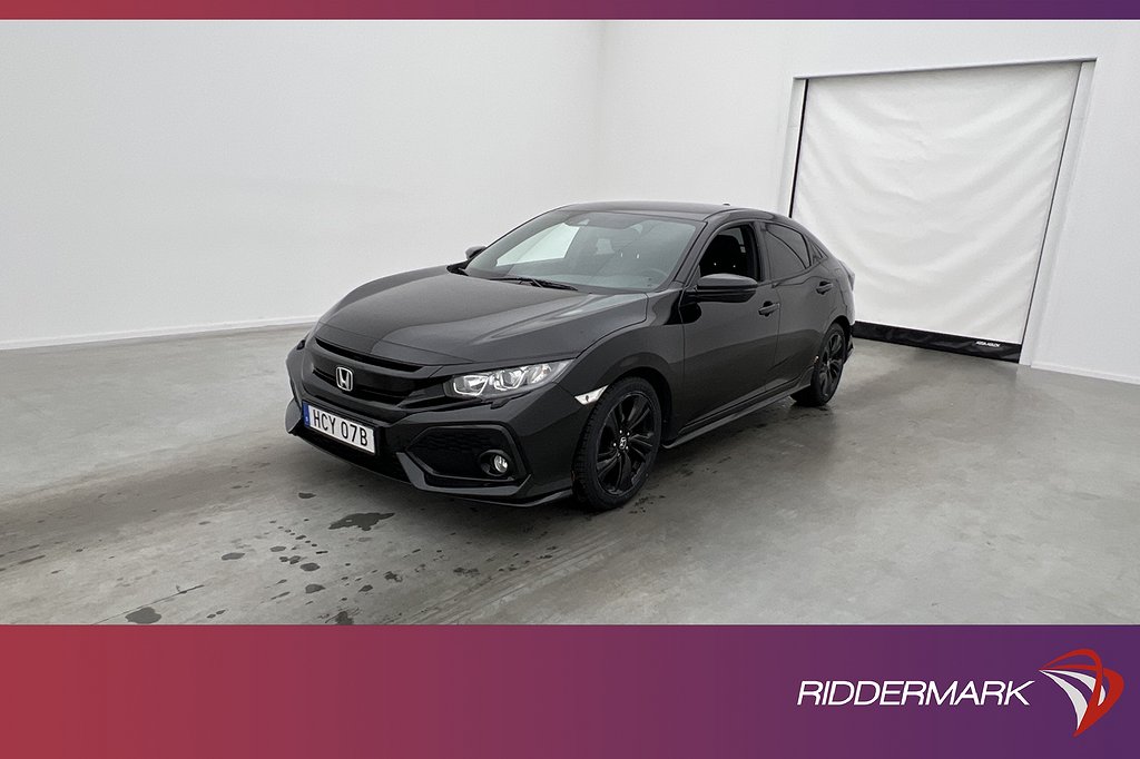 Honda Civic 1.0 CVT 126hk Dynamic Kamera Navi Skinn