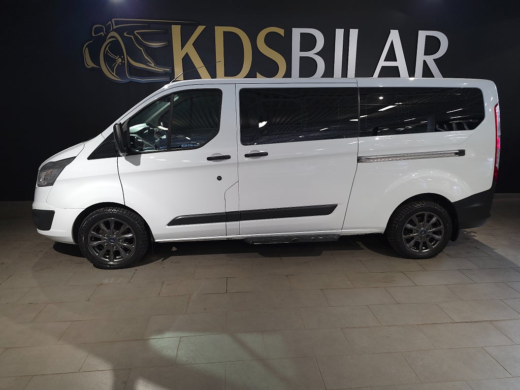 Ford Tourneo Custom 310 2.0 TDCi Euro6 170hk| 9-Sits | Drag |Värmare