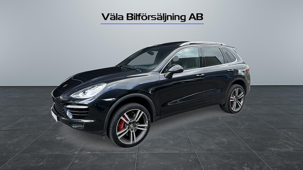 Porsche Cayenne TipTronic 4.8 Turbo 500hk PDCC / PTV+ / PASM / Sv. såld