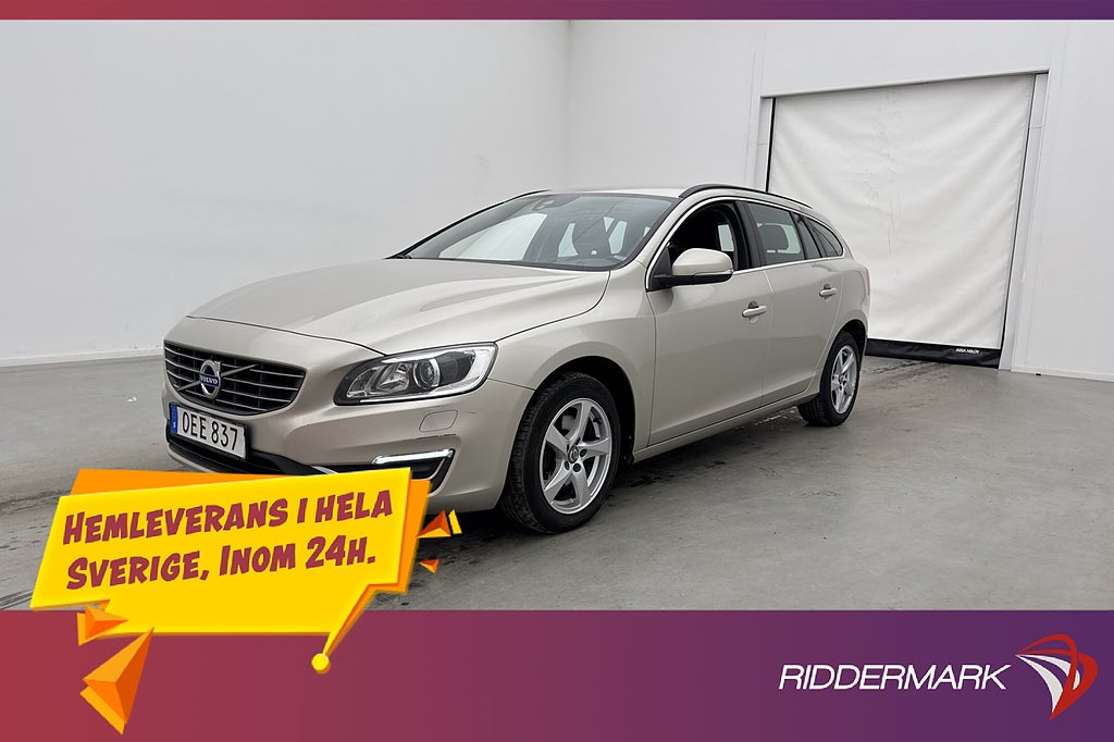 Volvo V60 D3 150hk Momentum Värmare VOC Sensore Rattvärme