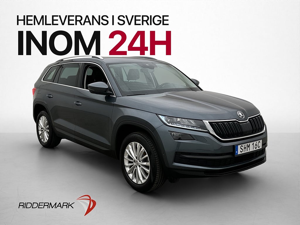 Skoda Kodiaq 190hk 4x4 Business 7-Sits Cockpit 360° Drag
