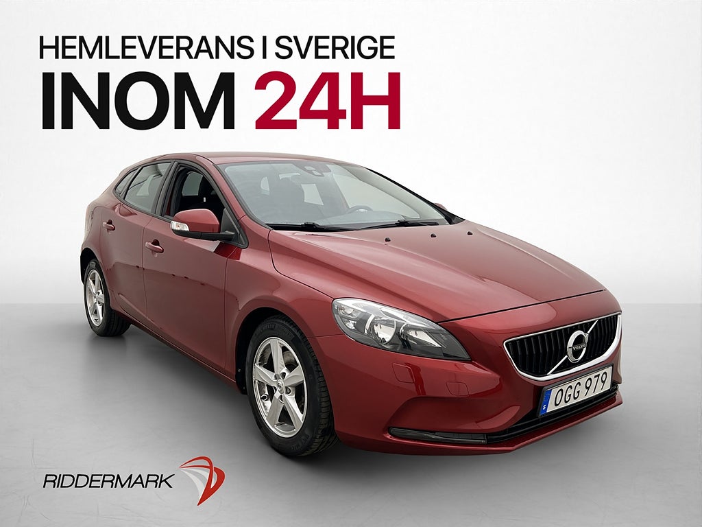 Volvo V40 T2 Kinetic P-Värmare P-Sensorer Farthållare BT