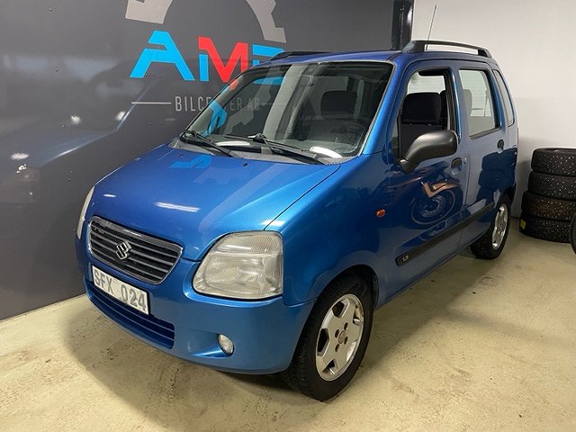 Suzuki Wagon R+ 1.3 Nybesiktigad