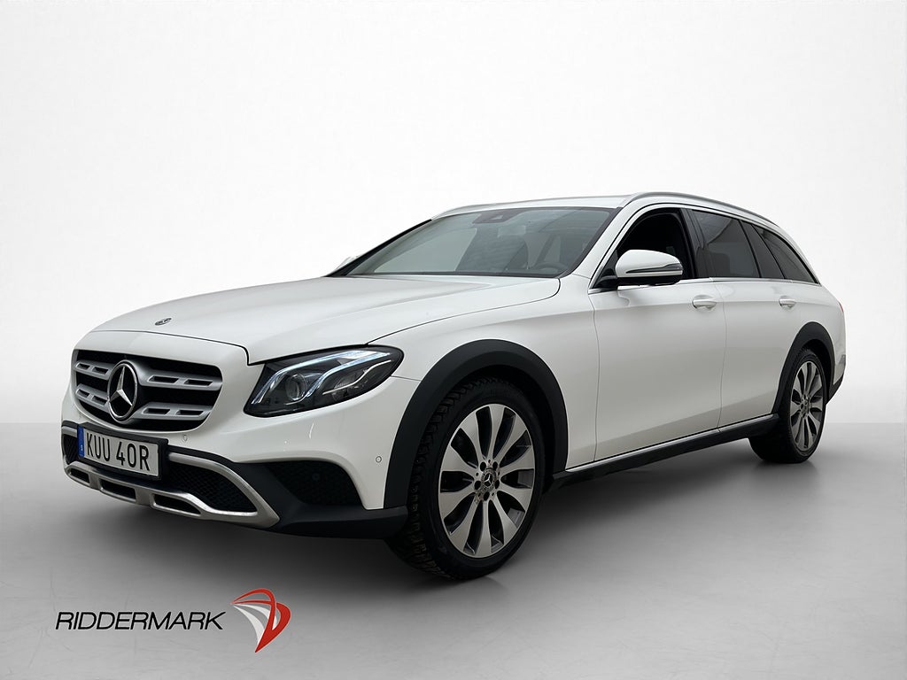 Mercedes-Benz E 220 d 4M All-Terrain Drag Värmare Burm Skinn