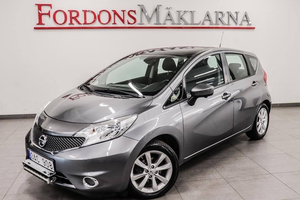 Nissan Note 1.2 80HK SOLLUCKA VÄRMARE 360 NAVI