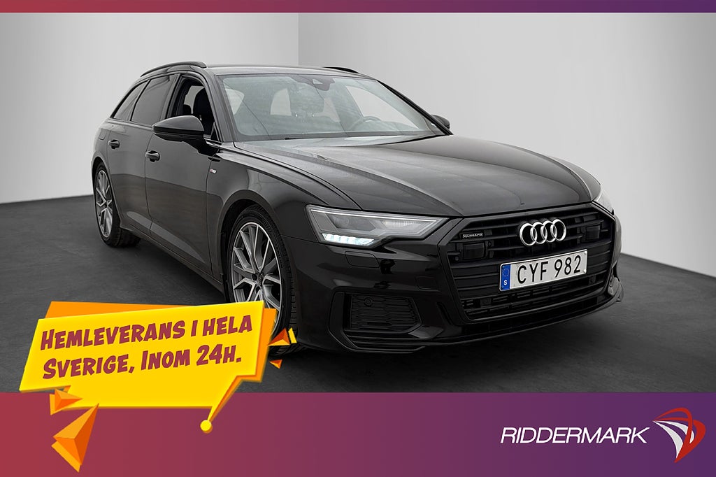 Audi A6 45 TDI Quattro S-Line D-Värm B-Kam 1-Brukare