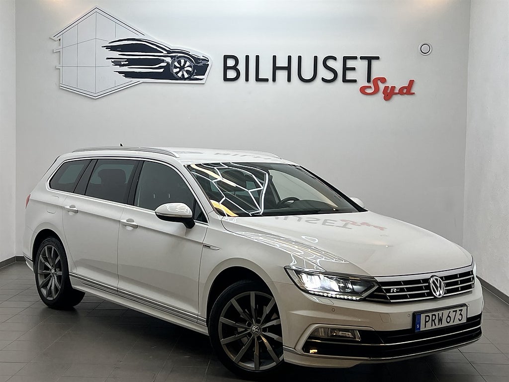 Volkswagen Passat 2.0 TDI 4M 190hk GT Värmare/Läder/Cockpit/Bkamera/Krok/Keyless