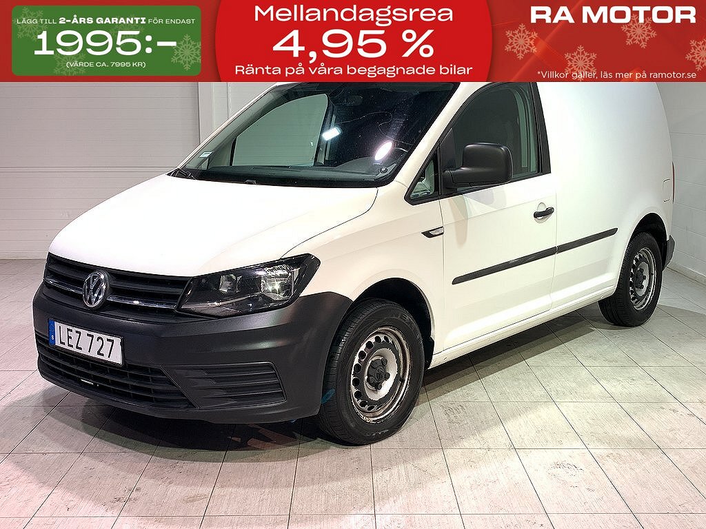 Volkswagen Caddy 2.0 TDI | Kamera | Värmare | Automat | Drag 2018